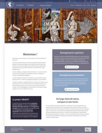 IMAGO Lire du latin illustré