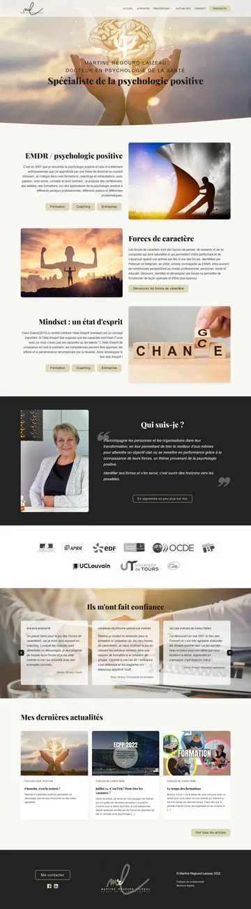 Martine Regourd-Laizeau Docteur en psychologie de la santé